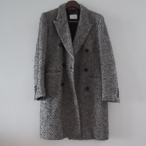 SANDRO PARIS double breasted tweed coat - Picture 3 of 16
